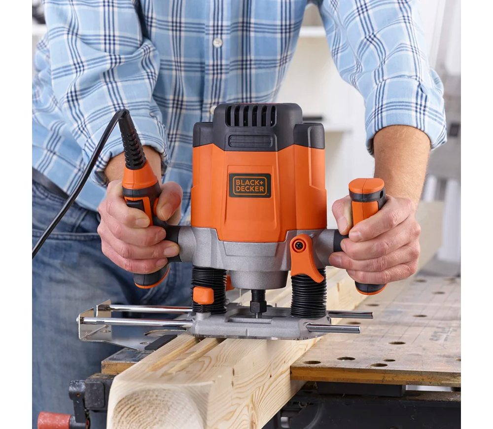 Mașină de frezat BLACK&DECKER KW1200EKA 1200w photo 3