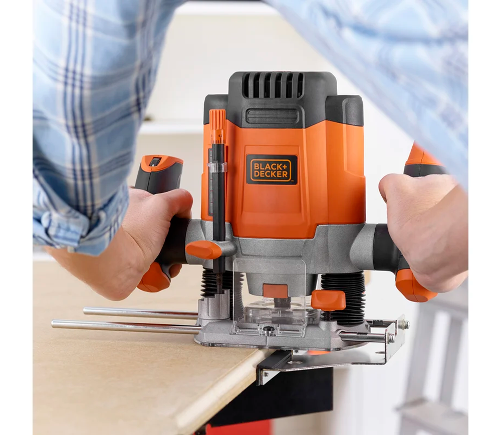 Mașină de frezat BLACK&DECKER KW1200EKA 1200w photo 4