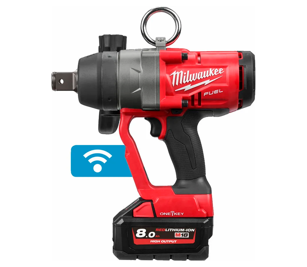 Mașină de înșurubat fără fir cu impact (fără bat) MILWAUKEE M18 ONEFHIWF1-802X ONE-KEY 2400Nm photo 0