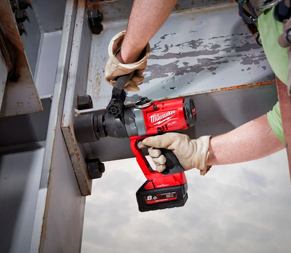 Mașină de înșurubat fără fir cu impact (fără bat) MILWAUKEE M18 ONEFHIWF1-802X ONE-KEY 2400Nm photo 4