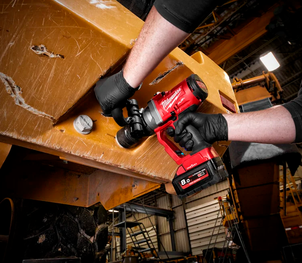 Mașină de înșurubat fără fir cu impact (fără bat) MILWAUKEE M18 ONEFHIWF1-802X ONE-KEY 2400Nm photo 5