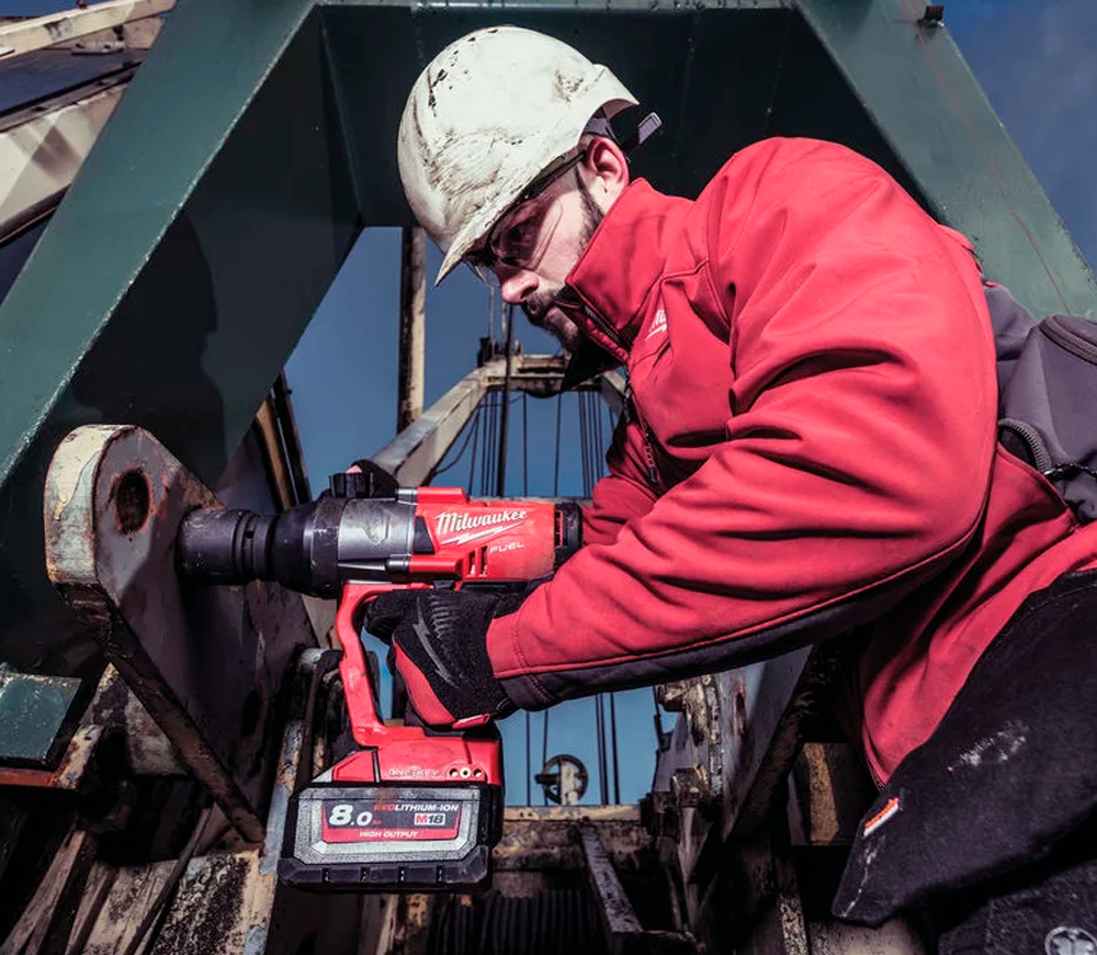 Mașină de înșurubat fără fir cu impact (fără bat) MILWAUKEE M18 ONEFHIWF1-802X ONE-KEY 2400Nm photo 6