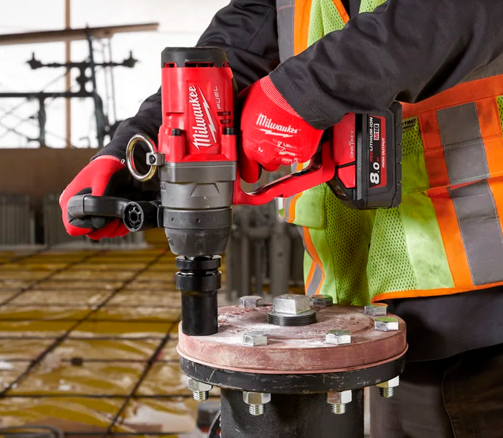 Mașină de înșurubat fără fir cu impact (fără bat) MILWAUKEE M18 ONEFHIWF1-802X ONE-KEY 2400Nm photo 8