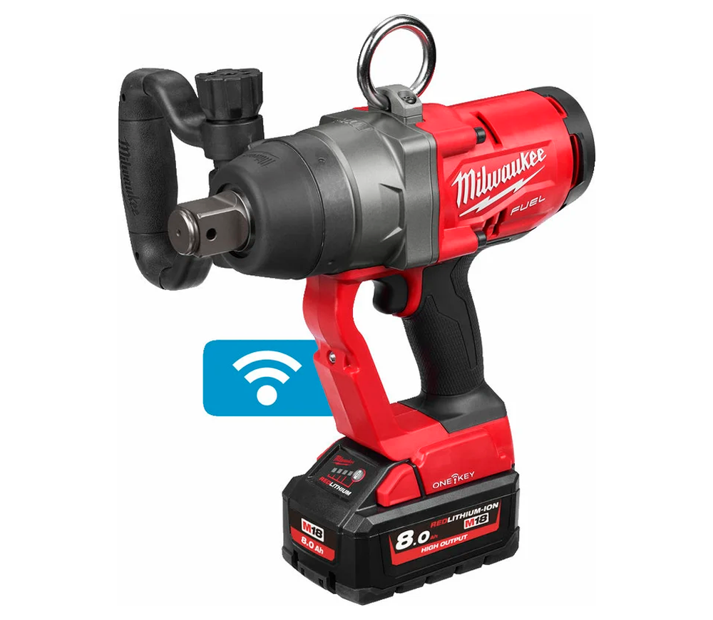 Mașină de înșurubat fără fir cu impact (fără bat) MILWAUKEE M18 ONEFHIWF1-802X ONE-KEY 2400Nm photo