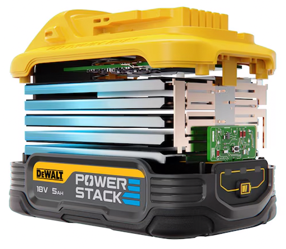 Set de acumulatuare 2buc. DEWALT Powerstack DCBP518H2 Slider 18V 5Ah photo 3