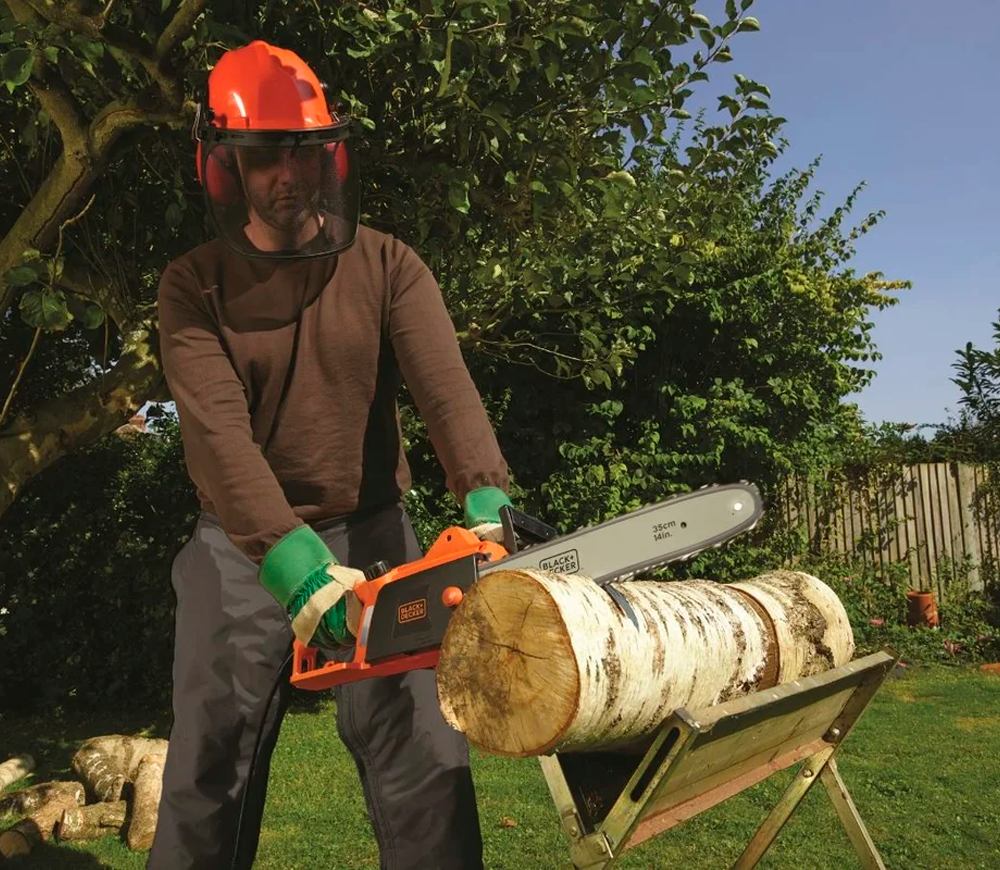 Fierăstrău electric cu lanț BLACK&DECKER CS1835 1800w 350mm photo 3