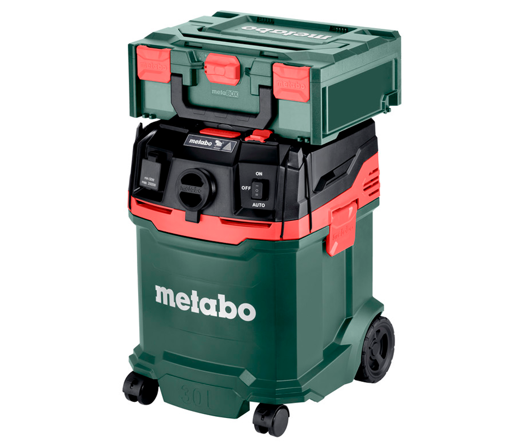 Aspirator industrial METABO ASA 30 H PC 1200w 225mbar 30L photo 0