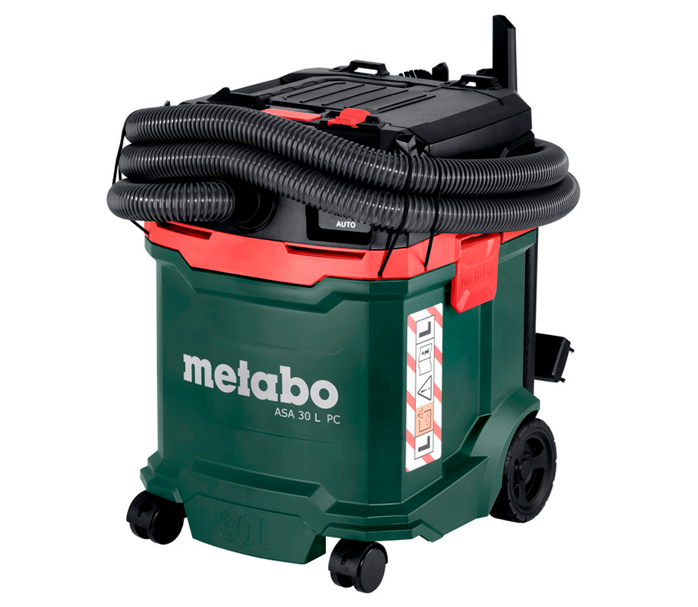 Aspirator industrial METABO ASA 30 L PC 1200w 225mbar 30L photo 1