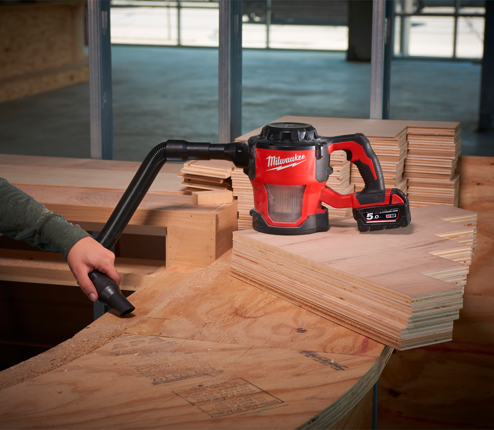 Aspirator industrial fără fir (fără bat) MILWAUKEE M18CV-0 85mbar photo 7