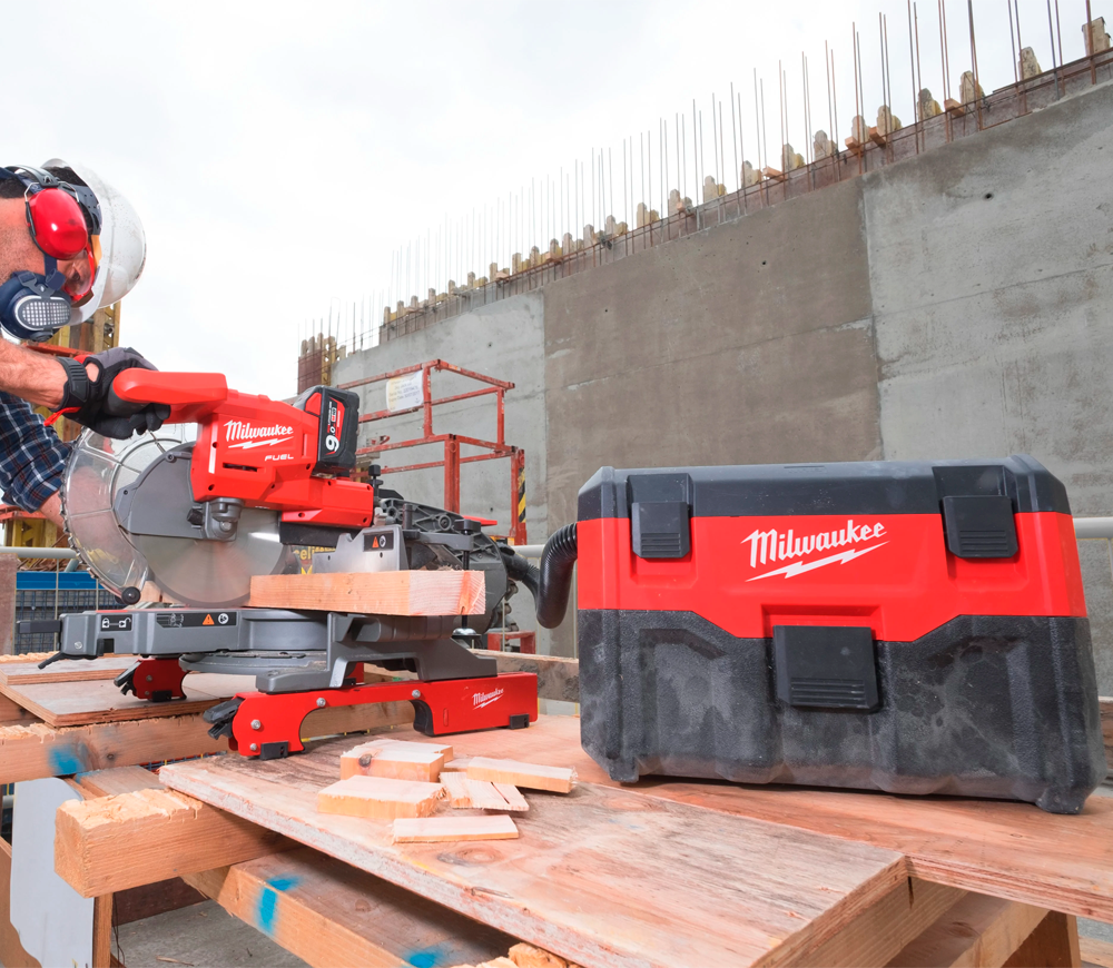 Aspirator industrial fără fir (fără bat) MILWAUKEE M18 VC2-0 80mbar 7.5L photo 3