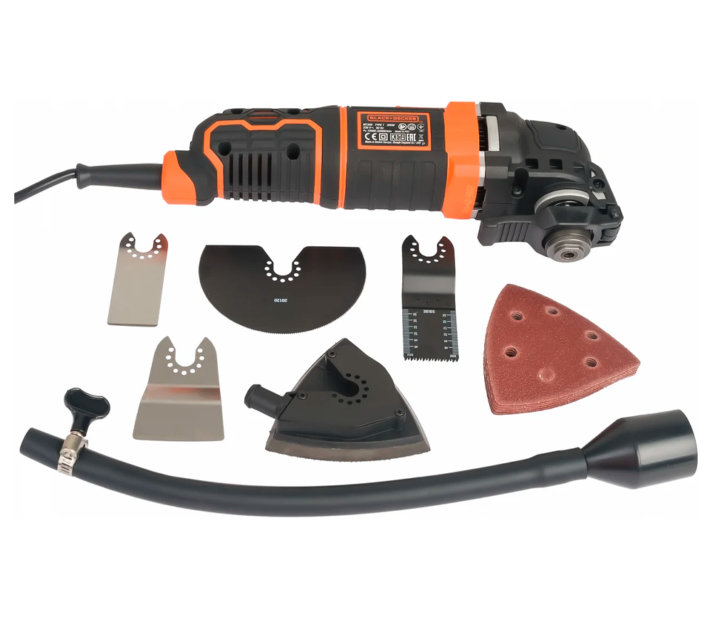 Uneltă multifuncțională BLACK&DECKER MT300KA 300w 22000osc/min photo 1