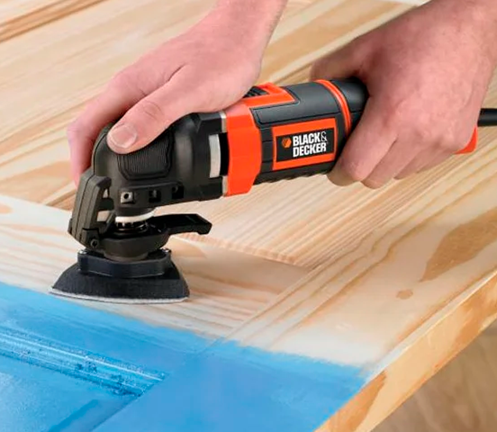 Uneltă multifuncțională BLACK&DECKER MT300KA 300w 22000osc/min photo 4