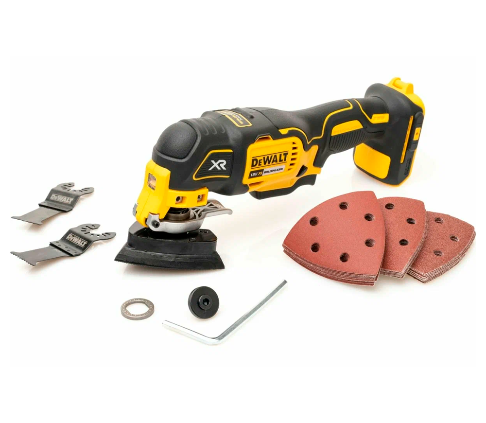 Uneltă multifuncțională fără fir (fără bat) DEWALT DCS356NT-XJ 18V 20000osc/min photo 0