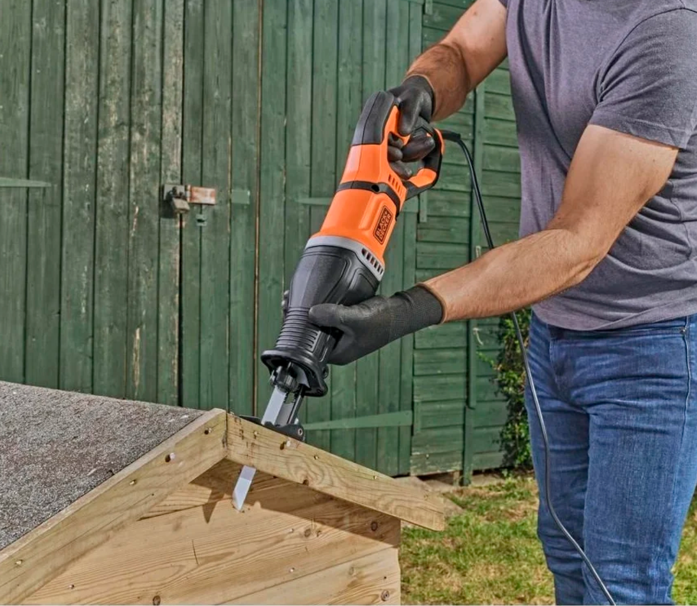 Fierăstrău sabie BLACK&DECKER BES301K 750w photo 3