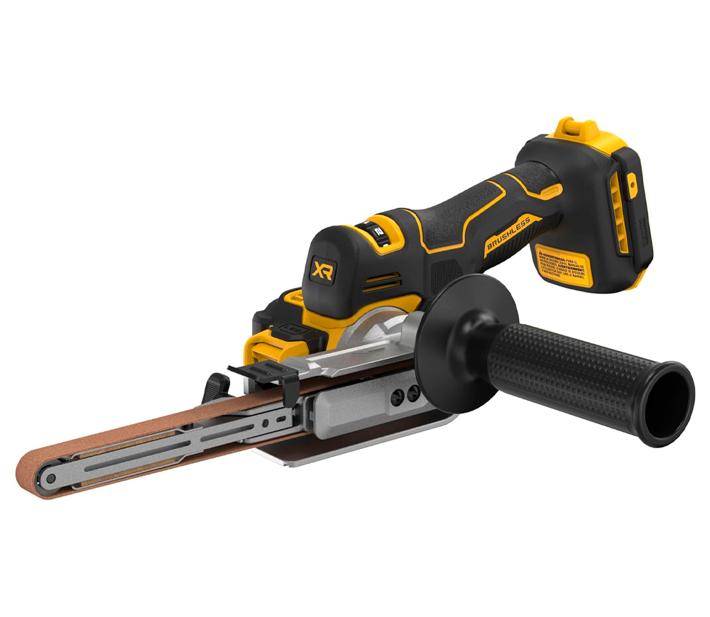 Mașină de șlefuit cu bandă cu acumulator (fără bat.) DEWALT DCM200NT-XJ  13 mm photo