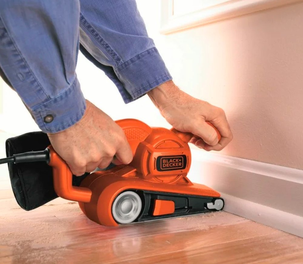 Mașină de șlefuit cu bandă BLACK&DECKER KA86-QS 720w 75 mm photo 8