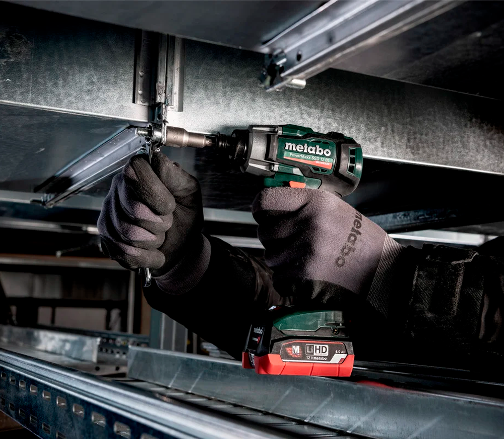 Винтовёрт аккумуляторный (без АКБ) METABO PowerMaxx SSD 12 BL 12В photo 2