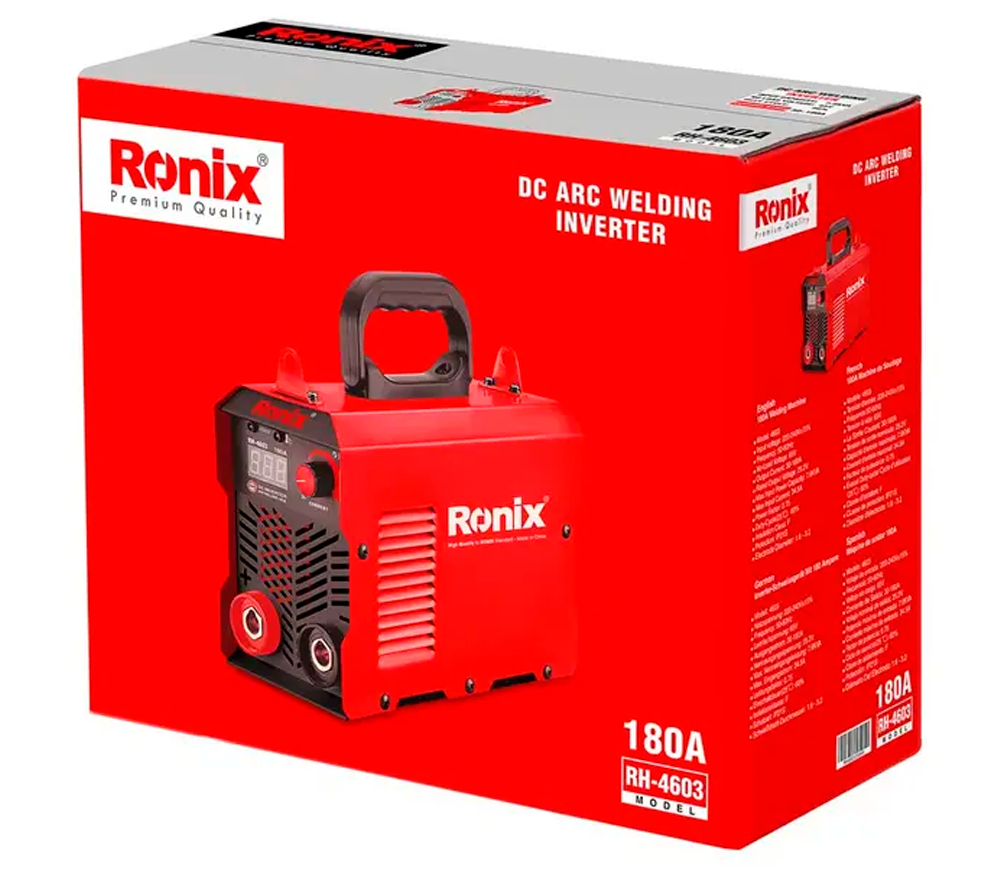 Aparat de sudat RONIX RH-4603 180A photo 4