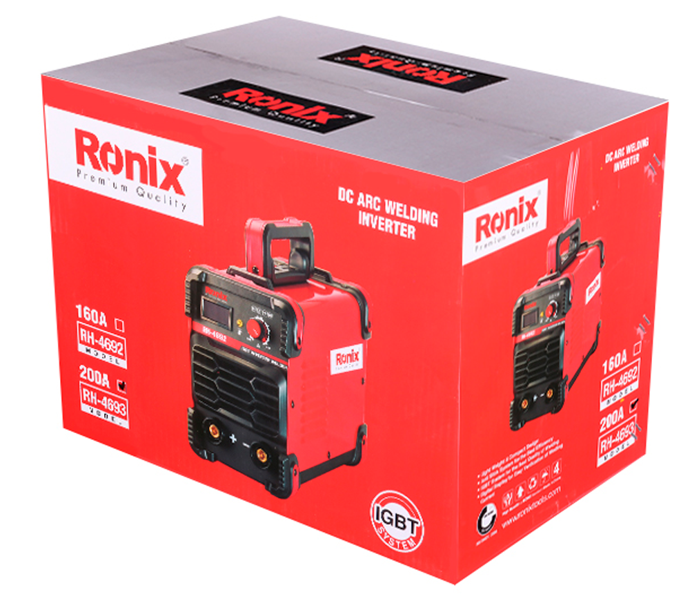 Aparat de sudat invereter RONIX RH-4693 200A photo 3