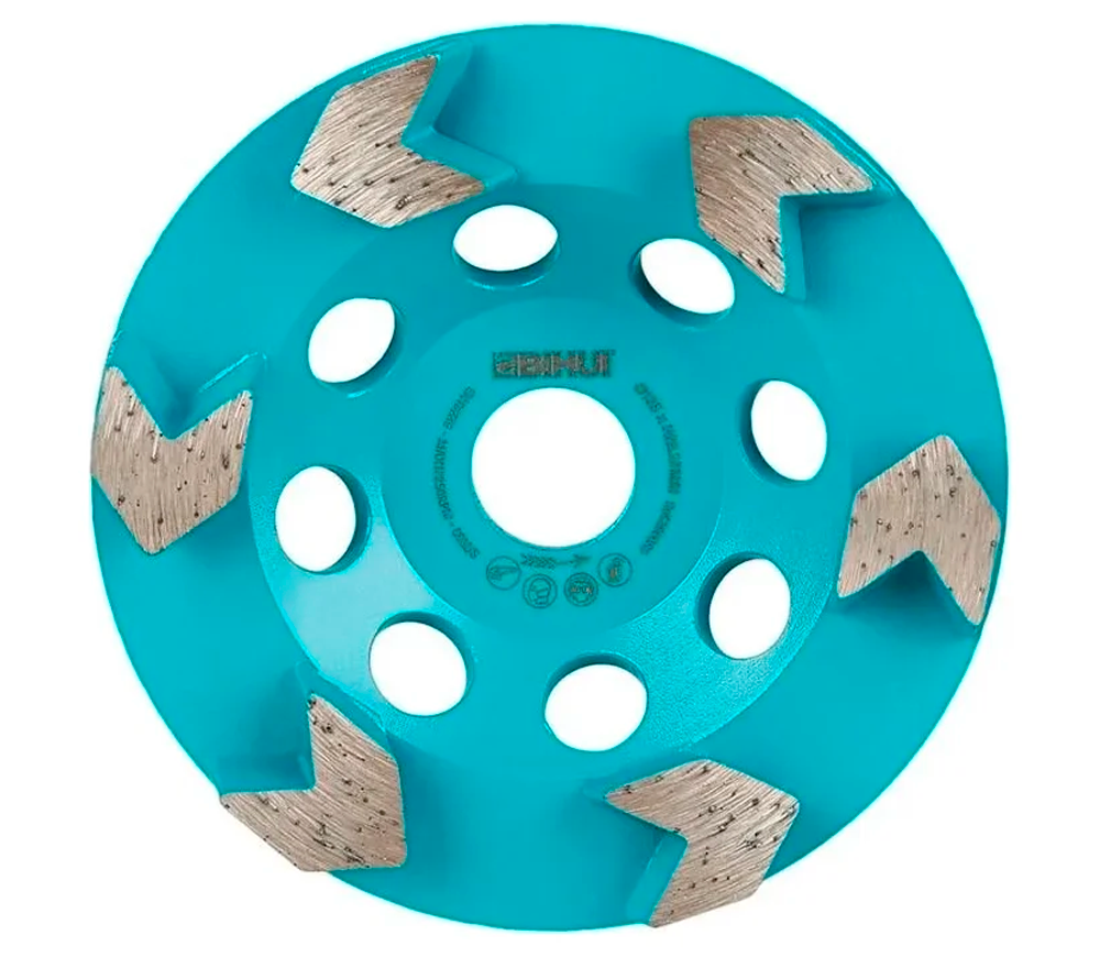 Disc de șlefuit beton BIHUI DCWA5 125mm photo 0