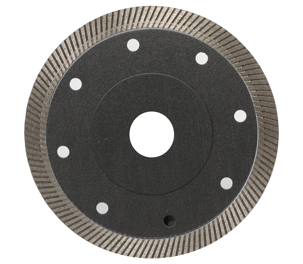 Disc de tăiat cu diamant TAQT TQBT125 125mm Turbo Ceramică/Porțelan/Marmură photo 0