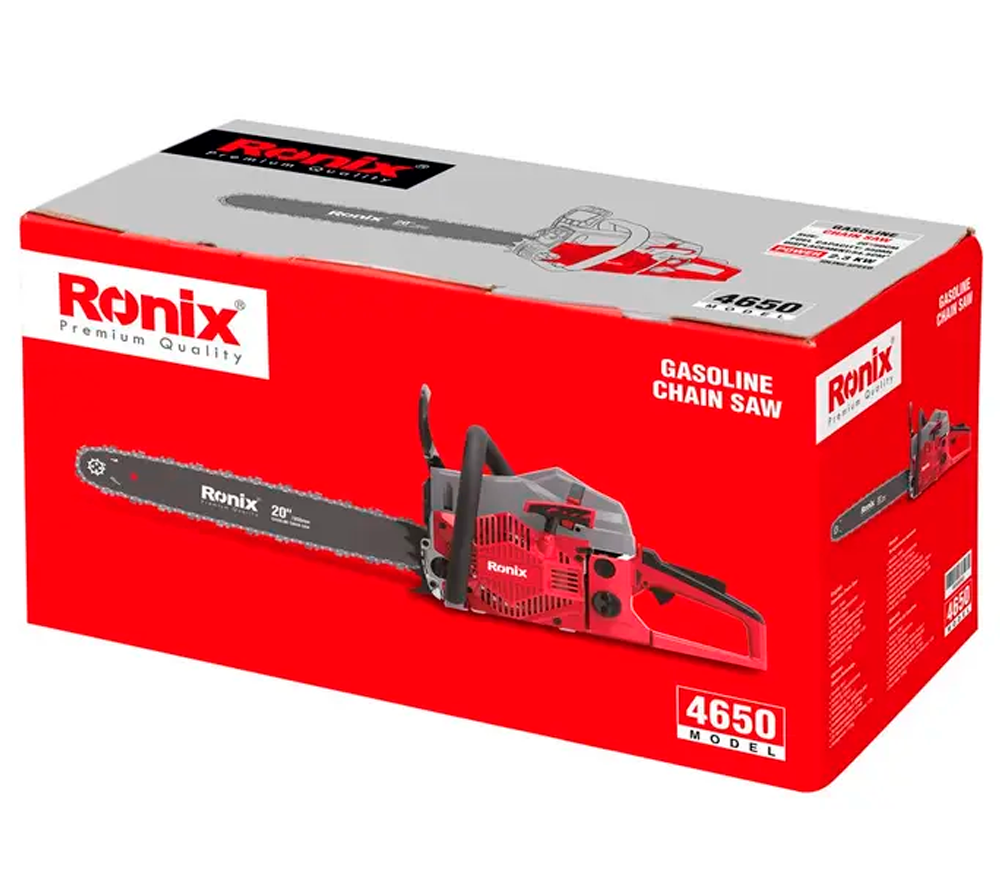Цепная пила бензиновая RONIX 4650 500мм 54.5см3 photo 10