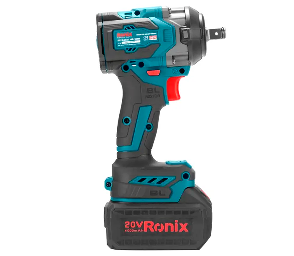 Гайковерт аккумуляторный RONIX 8655 20В 4Ач 500Нм photo 1