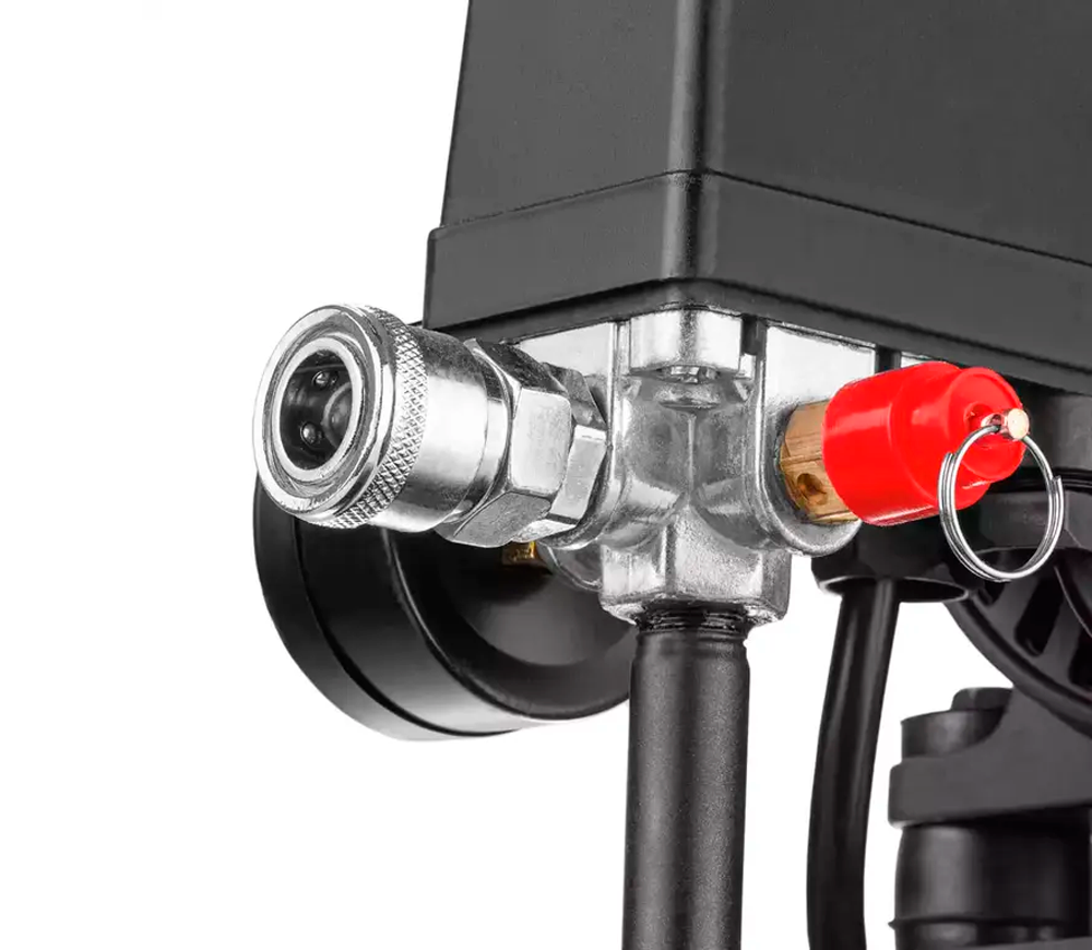 Compresor fără ulei RONIX RC-1012 80l/min 10L photo 7