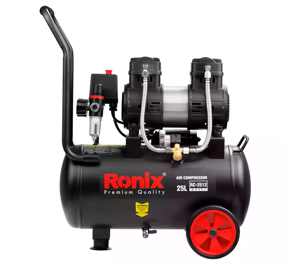 Compresor fără ulei RONIX RC-2512 100l/min 25L photo 0