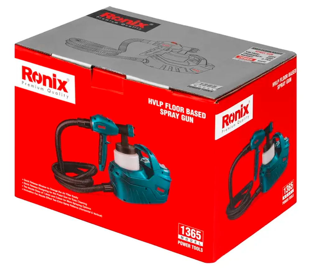 Aparat de vopsit RONIX 1365 650w photo 7