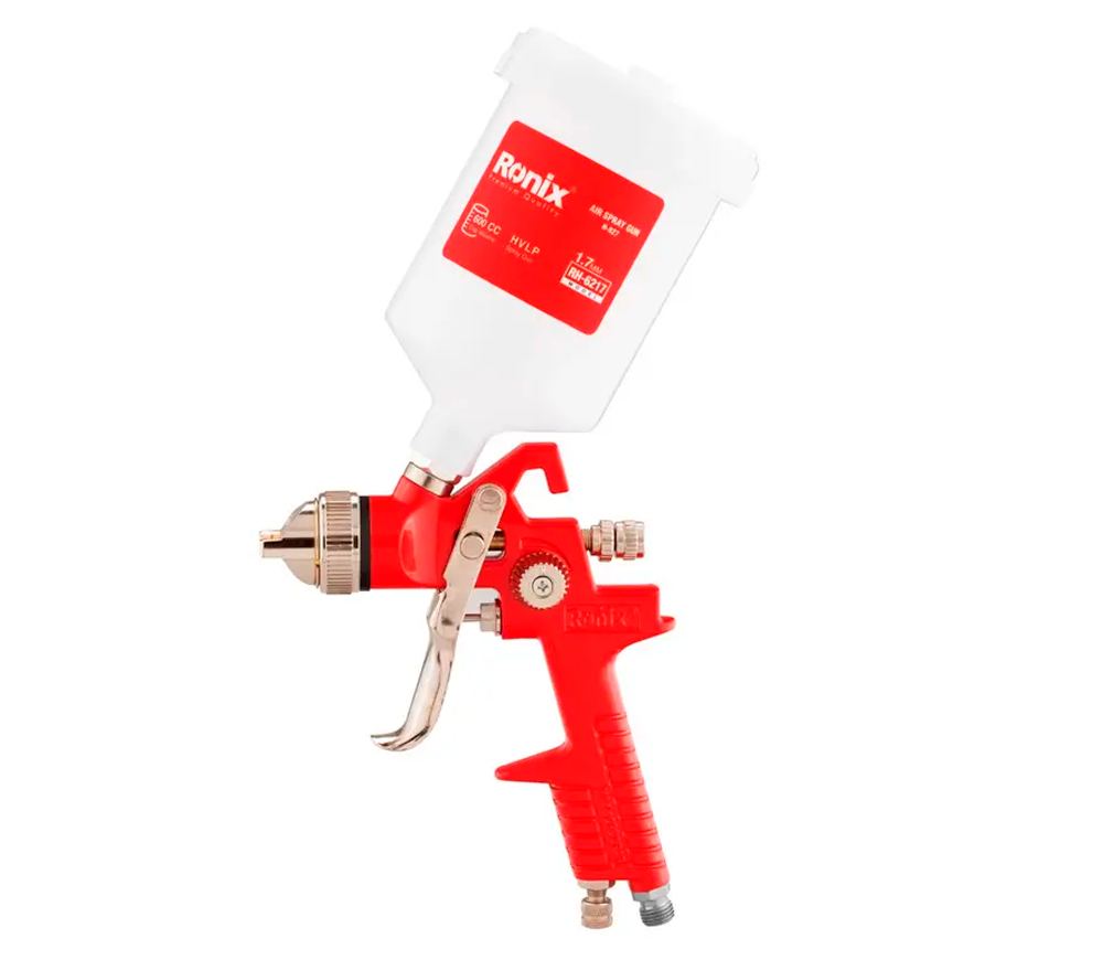 Pulverizator pneumatic RONIX RH-6217 1.7mm 0.6L 3.5bar photo 0