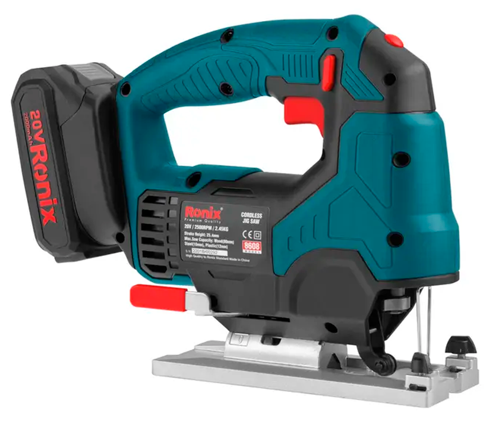 Fierăstrău pendular cu acumulator RONIX 8608 20V 2Ah photo