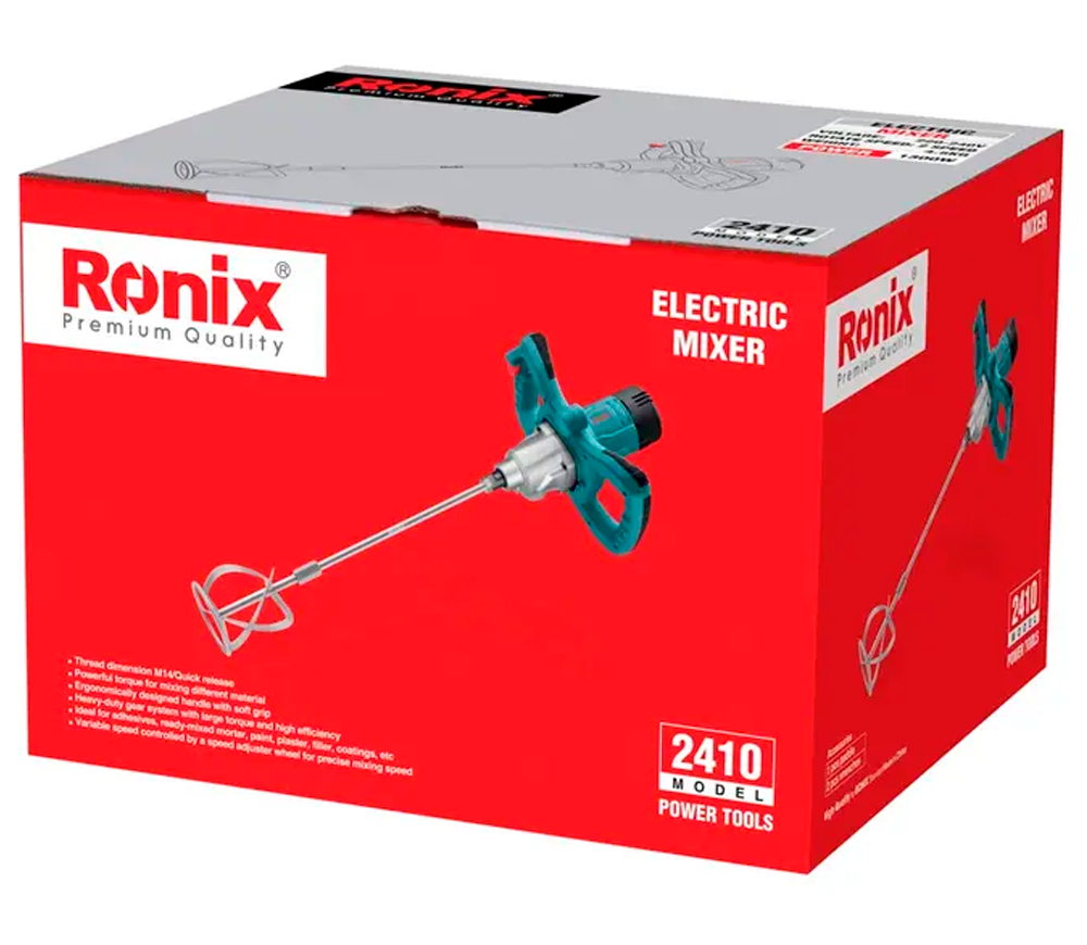 Mașină de amestecat mortar RONIX 2410 1300w photo 7