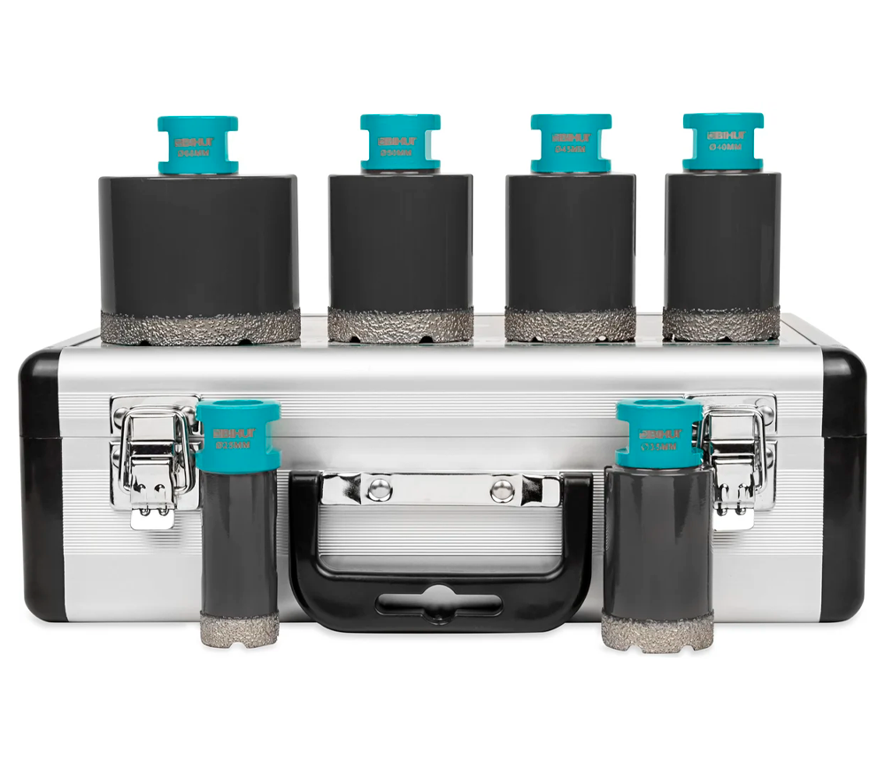 Set de carote dimantate BIHUI DBDMS6 25/35/40/45/50/68mm photo