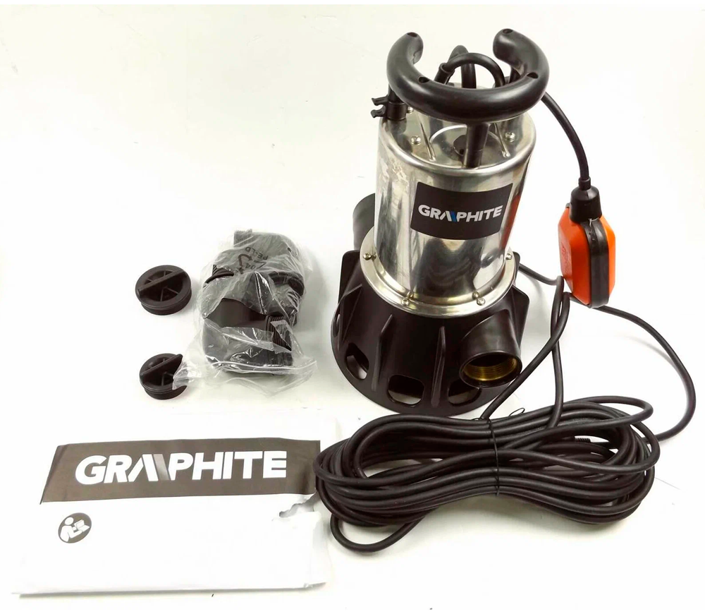 Pompă de drenaj GRAPHITE 59G446 650w 11500l/h photo 0