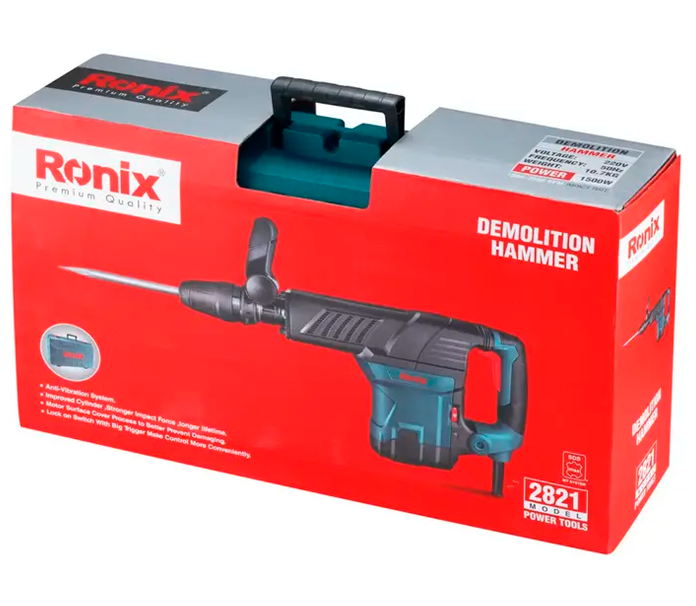 Ciocan demolator RONIX 2821 1500w 27J photo 7
