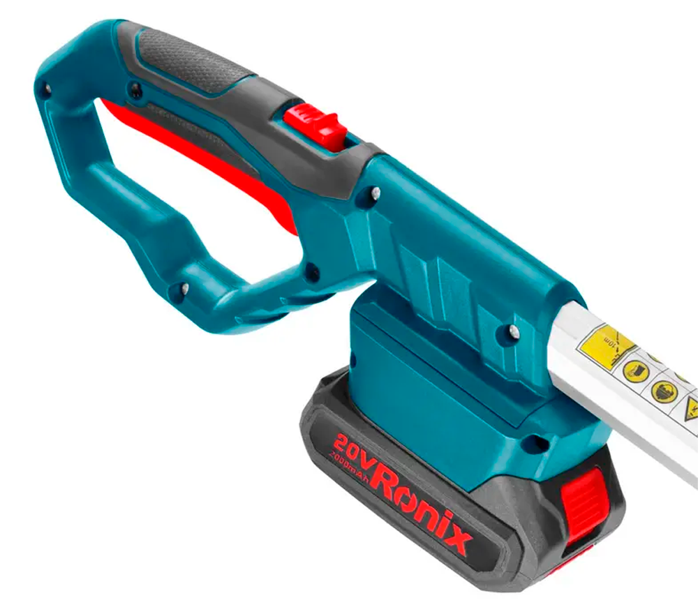 Fierăstrău cu lanț telescopic cu acumulator RONIX 8602 200mm 20V 2Ah photo 3