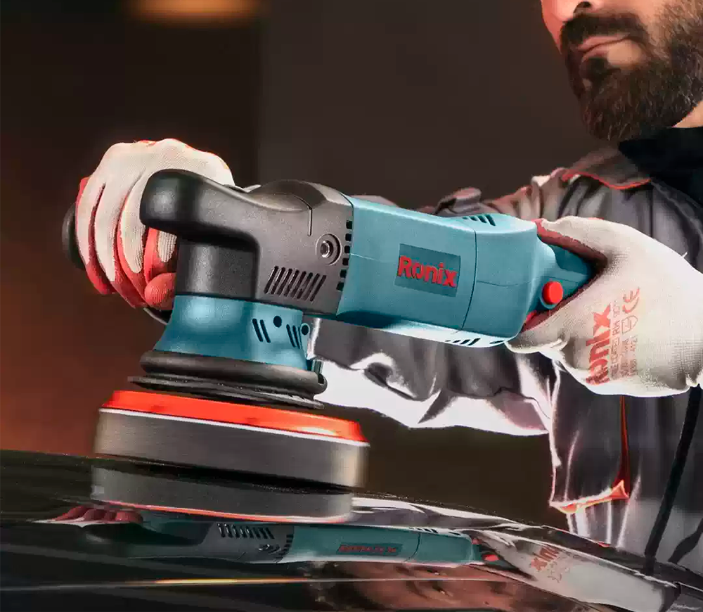 Mașină de șlefuit excentrică RONIX 6122 1200w 150mm photo 8
