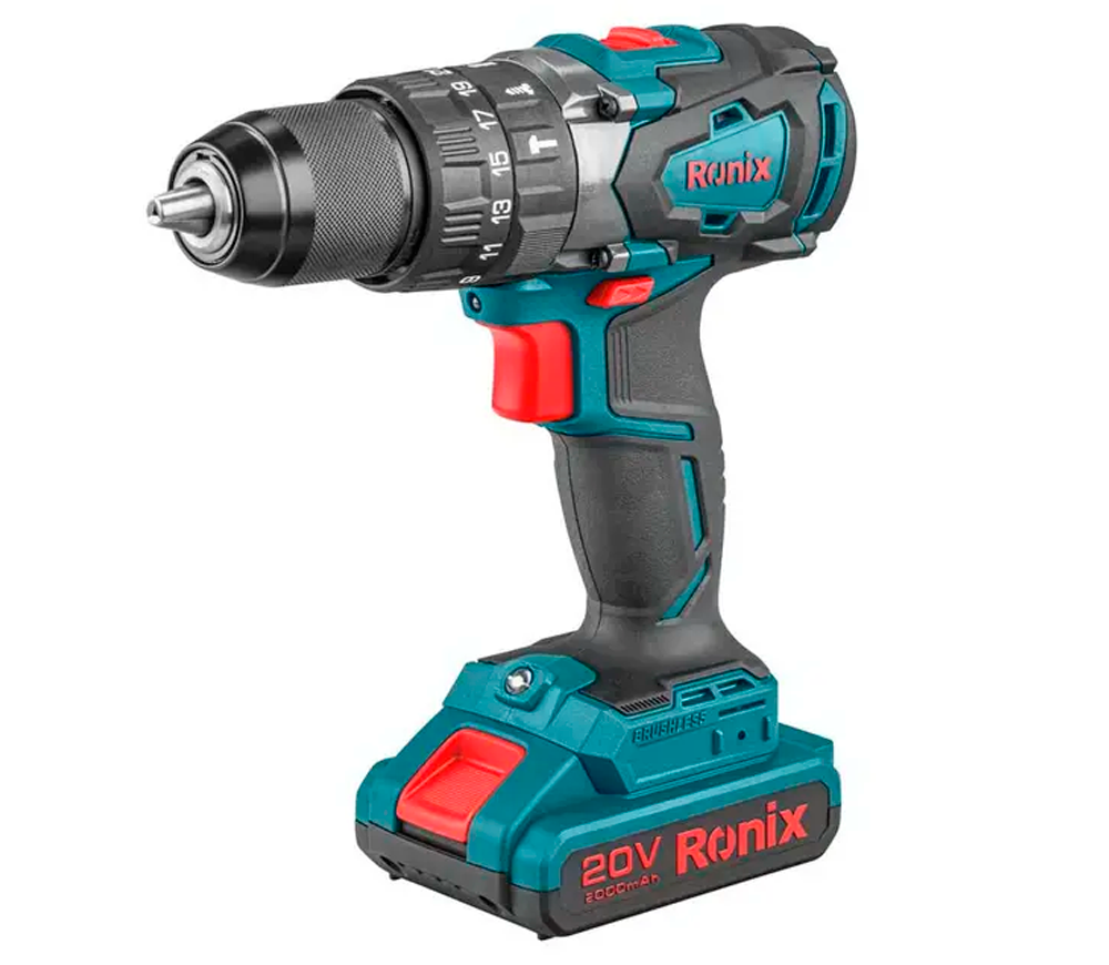 Mașină de înșurubat cu acumulator RONIX 8905K 20V 2Ah photo