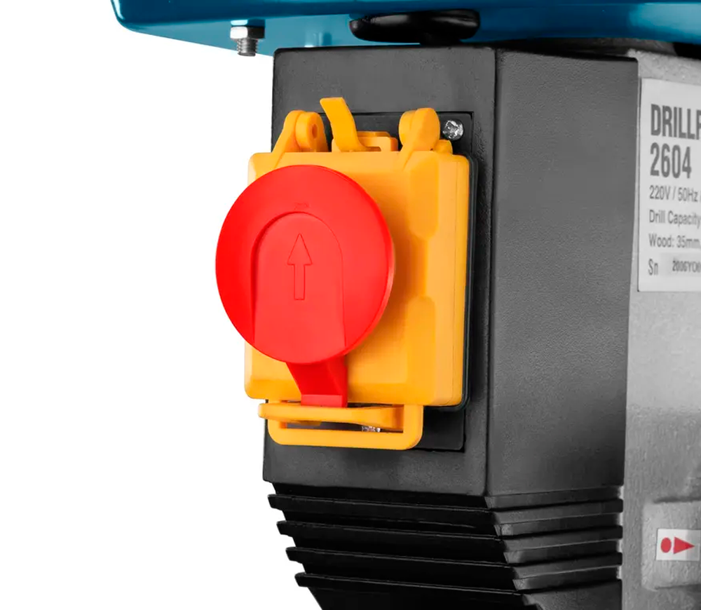Maşină de găurit cu coloană și masă RONIX 2604 550w photo 2