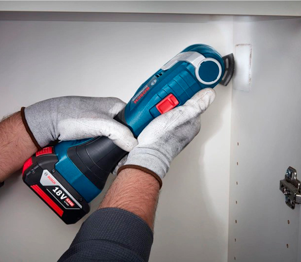 Uneltă multifuncțională fără fir (fără bat) BOSCH GOP 185-LI 18V 20000osc/min photo 4