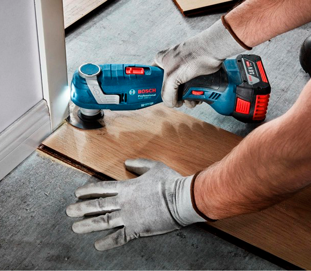 Uneltă multifuncțională fără fir (fără bat) BOSCH GOP 185-LI 18V 20000osc/min photo 7