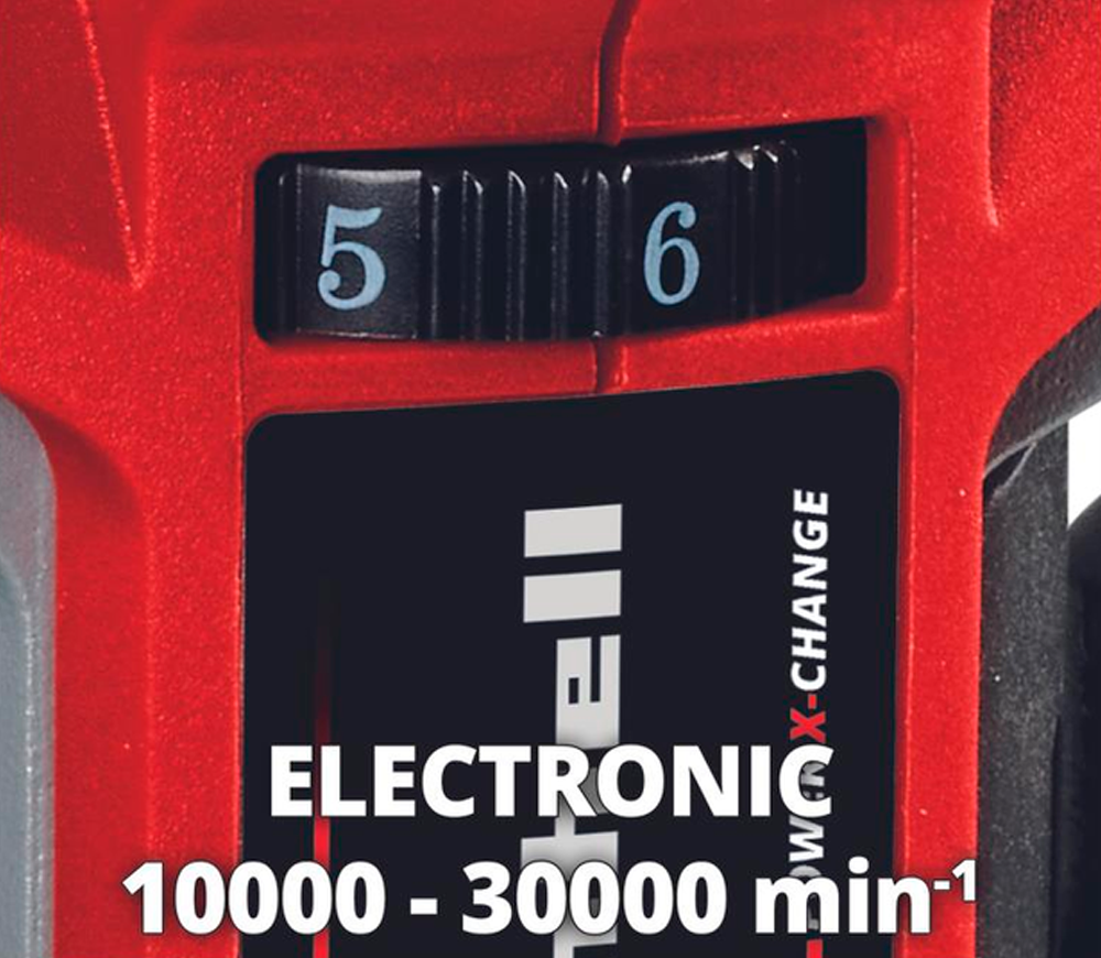 Mașină de frezat cu acumulator (fără bat) EINHELL TP-RO 18 Li BL 30mm 18V photo 4