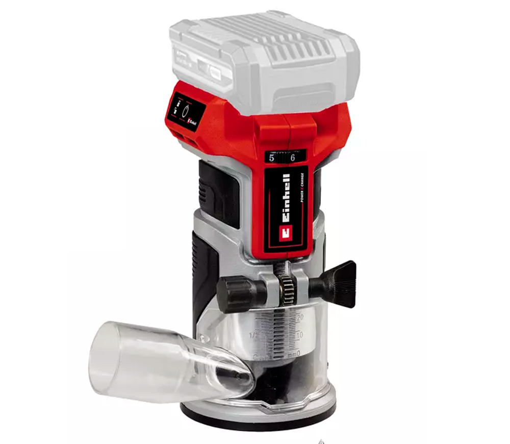 Mașină de frezat cu acumulator (fără bat) EINHELL TP-ET 18 Li BL - Solo 30mm 18V photo