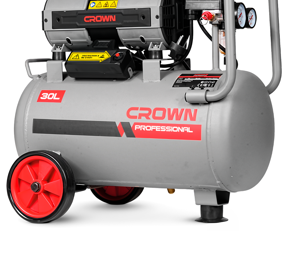 Compresor fără ulei CROWN CT36090 100l/min 24L photo 1