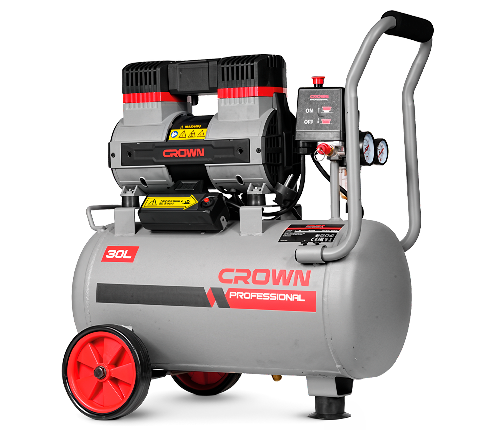 Compresor fără ulei CROWN CT36090 100l/min 24L photo