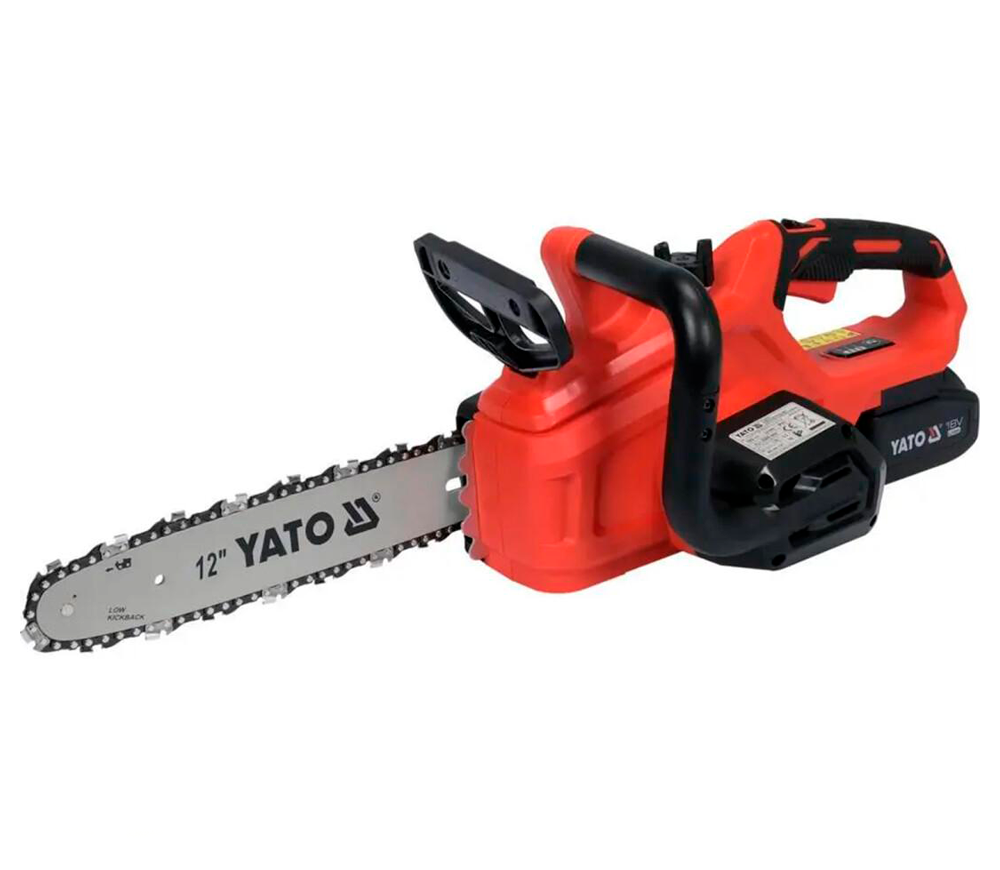 Fierăstrău cu lanț cu acumulator YATO YT828137 300mm 18V 4Ah photo 0