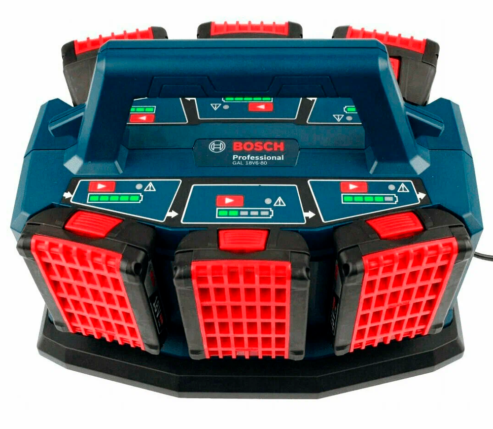 Încărcător BOSCH GAL 18V6-80 700w 14.4-18V 8A photo 2