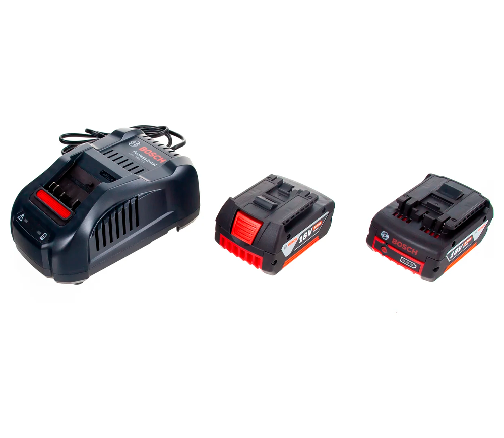Set încărcător + acumulator BOSCH GBA 2x5Ah 18V GAL 1880 CV 145w 14.4-18V 8A photo 1