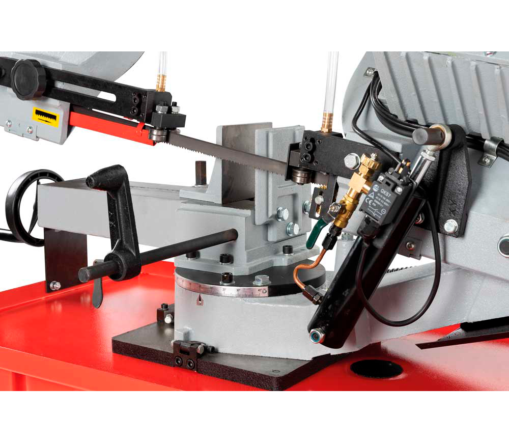 Fierăstrău cu bandă pentru metal de masă HOLZMANN BS712TURN-G_400V 1100w photo 3